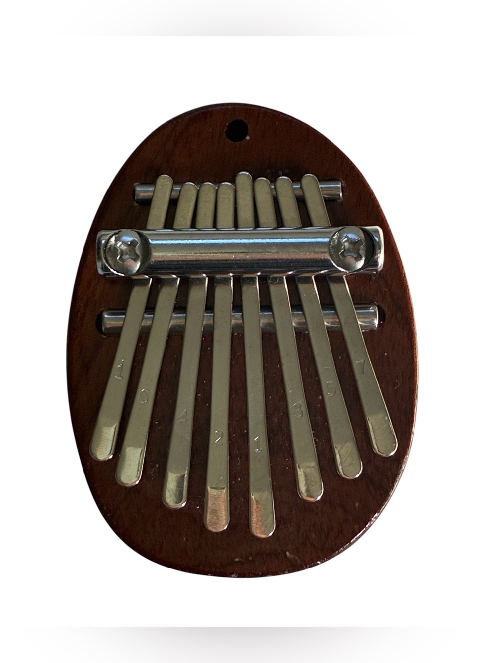 MINI THUMB PIANO PORTABLE COMPACT 8-KEY KALIMBA WOODEN